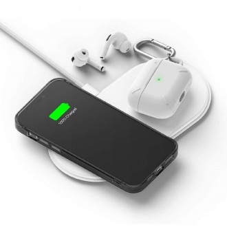 Θήκη TPU Ringke Fusion για Apple iPhone 12 / 12 Pro Smoke Μαύρη