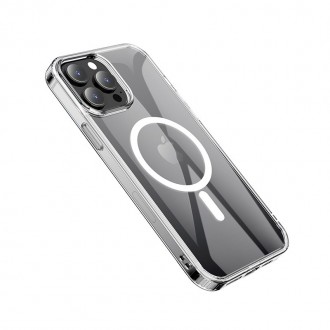 Θήκη TPU Hoco Magnetic Protective Wireless για Apple iPhone 13 Pro Max Διάφανη με Υποδοχή Ασύρματης Φόρτισης