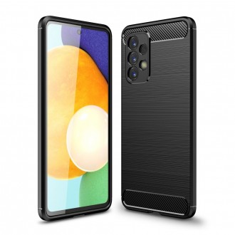 SAMSUNG A536B Galaxy A53 5G – ΘΗΚΗ ΣΙΛΙΚΟΝΗΣ CARBON ΜΑΥΡΗ