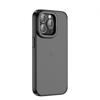Θήκη Hoco Golden Shield Frosted Protective για Apple iPhone 14 Pro Μαύρη