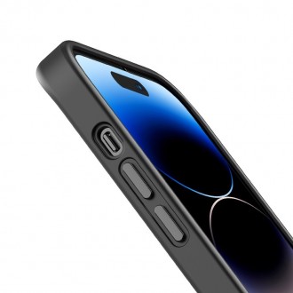 Θήκη Hoco Golden Shield Frosted Protective για Apple iPhone 14 Pro Μαύρη