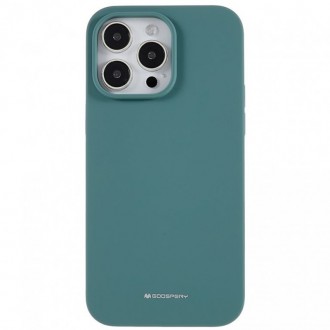 Θήκη Goospery Silicone για Apple iPhone 14 Pro Πράσινη