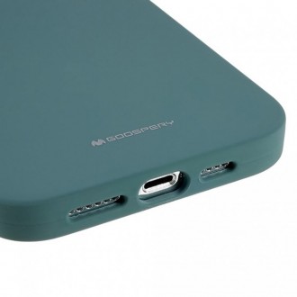 Θήκη Goospery Silicone για Apple iPhone 14 Pro Πράσινη