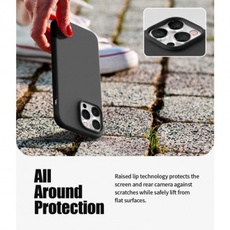 Θήκη Goospery Silicone για Apple iPhone 14 Pro Μαύρη