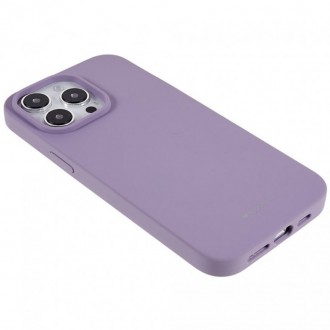 Θήκη Goospery Silicone για Apple iPhone 14 Pro Μωβ