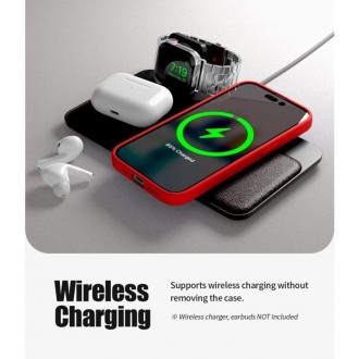 Θήκη Goospery Silicone για Apple iPhone 14 Pro Κόκκινη