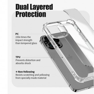 Θήκη Goospery Super Protect για Apple iPhone 14 Pro Διάφανη