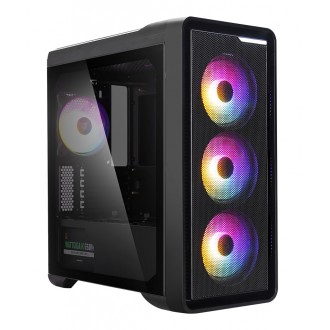 ZALMAN PC case M3 Plus RGB mid tower, 407x210x457mm, 4x RGB fan