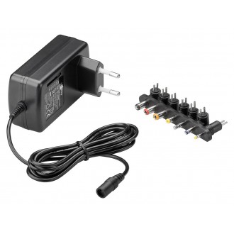 GOOBAY επιτοίχιος φορτιστής 54799, 9V-24V, 24W-1.5A, 7 tips