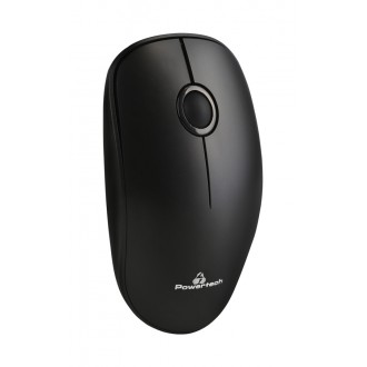 POWERTECH Ασύρματο ποντίκι, Οπτικό, 1200DPI, μαύρο