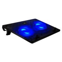 POWERTECH Laptop stand & cooling PT-739 up to 17 ", 2x 120mm fan, LED, black