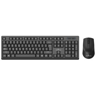 POWERTECH set ποντίκι & πληκτρολόγιο PT-956, ασύρματο, 1600dpi, μαύρο