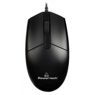 POWERTECH ενσύρματο ποντίκι PT-964, οπτικό, 1000DPI, μαύρο POWERTECH ενσύρματο ποντίκι PT-964, οπτικό, 1000DPI, μαύρο