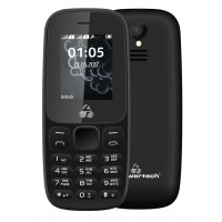 POWERTECH Mobile Phone Milly Small II PTM-27, with flashlight, black