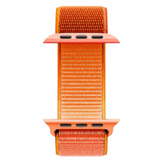 ROCKROSE nylon weave band Caveman για Apple Watch 42/44mm, πορτοκαλί