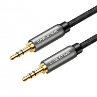 CABLETIME AUX Stereo cable 3.5mm (1/8") AV311, M-M, 1m, black