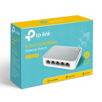 TP-LINK Desktop Switch TL-SF1005D, 5-port 10/100M, Ver. 15.0