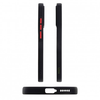 LIME ΘΗΚΗ SAMSUNG A53 5G A536 6,5" HARDSHELL FUSION FULL CAMERA PROTECTION ΜΑΥΡΟ ΜΕ ΚΟΚΚΙΝΑ ΚΟΥΜΠΙΑ