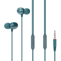 YISON earphones με μικρόφωνο X5, 3.5mm, 1.2m, μπλε