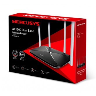 MERCUSYS Wireless Gigabit Router AC1200, Dual Band, Ver. 2.0