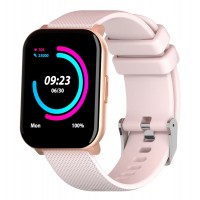 HIFUTURE smartwatch FutureFit Pulse, 1.69", IP68, heart rate, pink