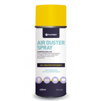 PLATINET σπρέι πεπιεσμένου αέρα PFS5130 για ηλεκτρονικές συσκευές, 400ml