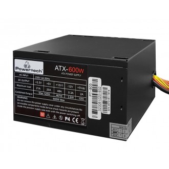 POWERTECH τροφοδοτικό για PC PT-905, 600W