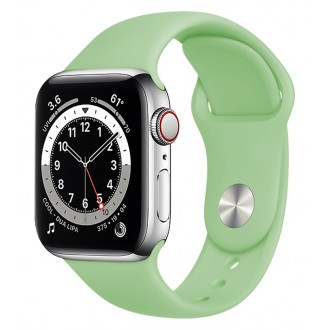 ROCKROSE band σιλικόνης Rough Jade για Apple Watch 42/44mm, mint