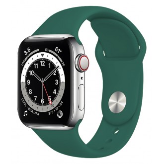 ROCKROSE band σιλικόνης Rough Jade για Apple Watch 42/44mm, πράσινο