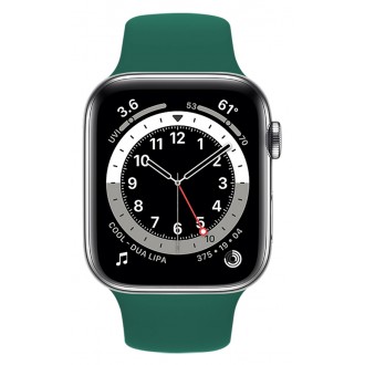 ROCKROSE band σιλικόνης Rough Jade για Apple Watch 42/44mm, πράσινο