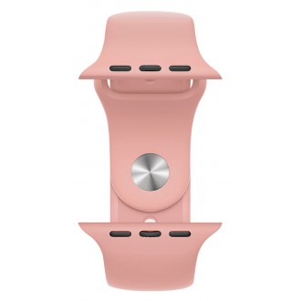 ROCKROSE band σιλικόνης Rough Jade για Apple Watch 42/44mm, ροζ