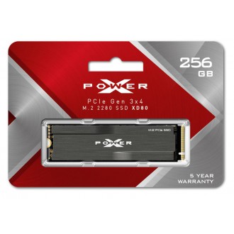 SILICON POWER SSD PCIe Gen3x4 M.2 2280 XD80, 256GB, 3.400-3.000MB/s