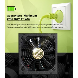 ZALMAN τροφοδοτικό Watttera 1000W ZM1000-EBTII, Active PFC, 80 Plus Gold