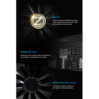 ZALMAN τροφοδοτικό Watttera 800W ZM800-EBTII, Active PFC, 80 Plus Gold